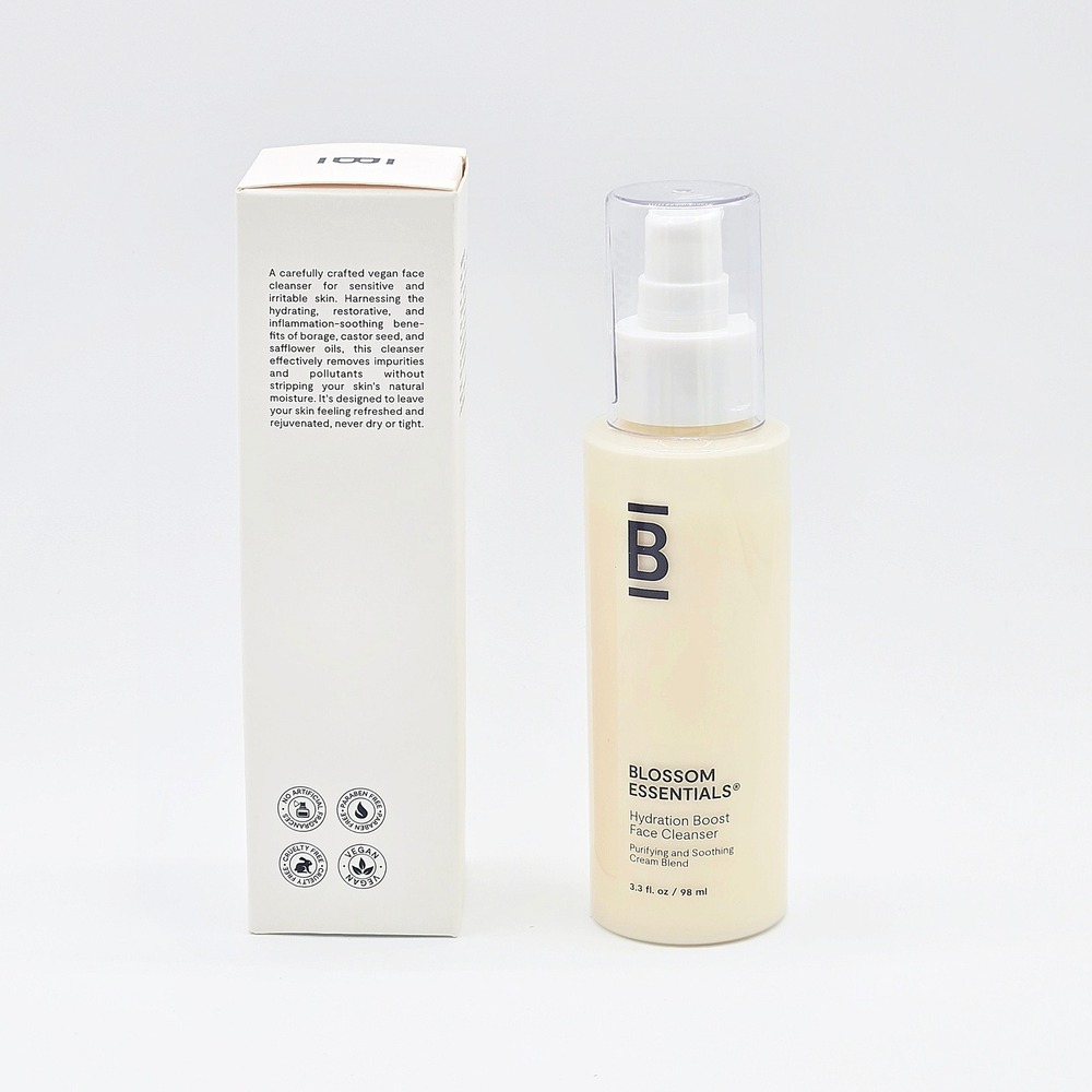 Blossom Essentials Hydration Boost Face Cleanser 3.3 oz / 98 ml - Picture 2 of 5